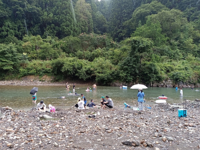 熊野川支流の大塔川